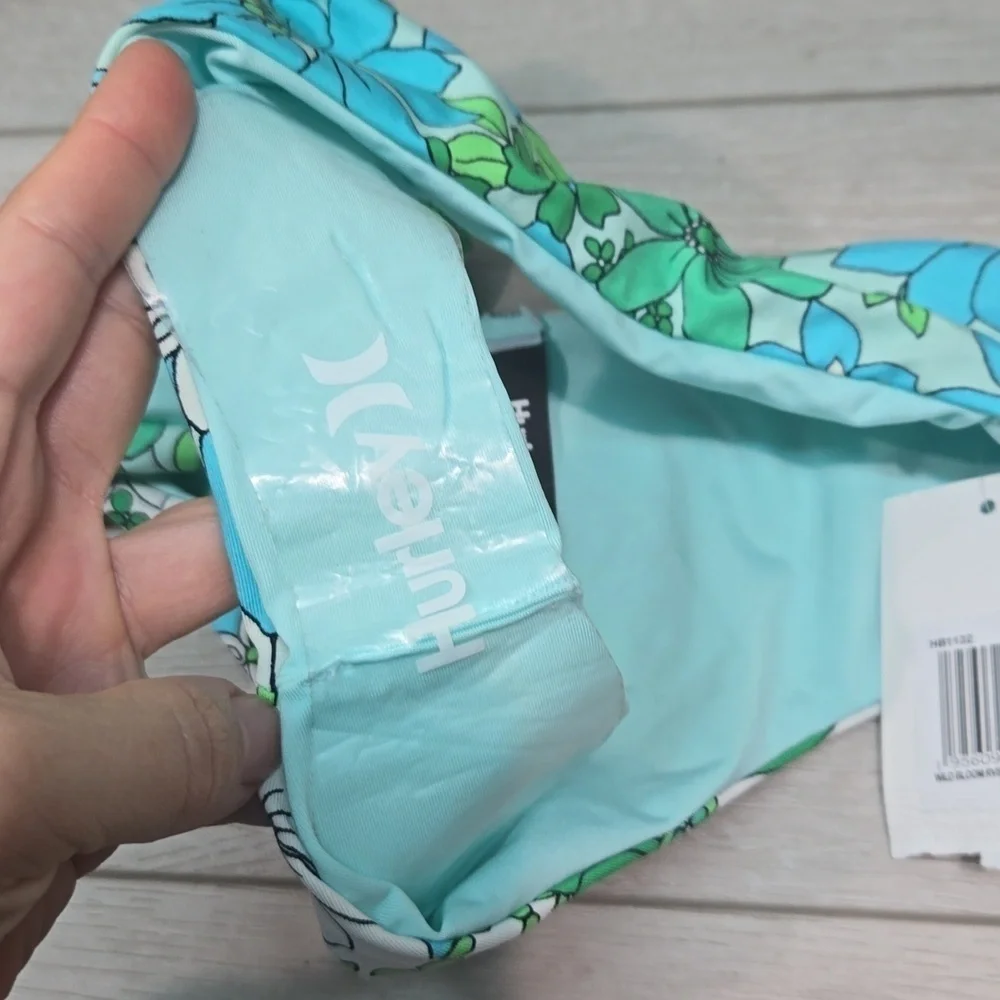 NWT Hurley Women Wild Bloom Cheeky Coverage Hipster sz S